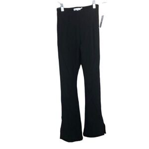 Good American Small Flare Leggings Black